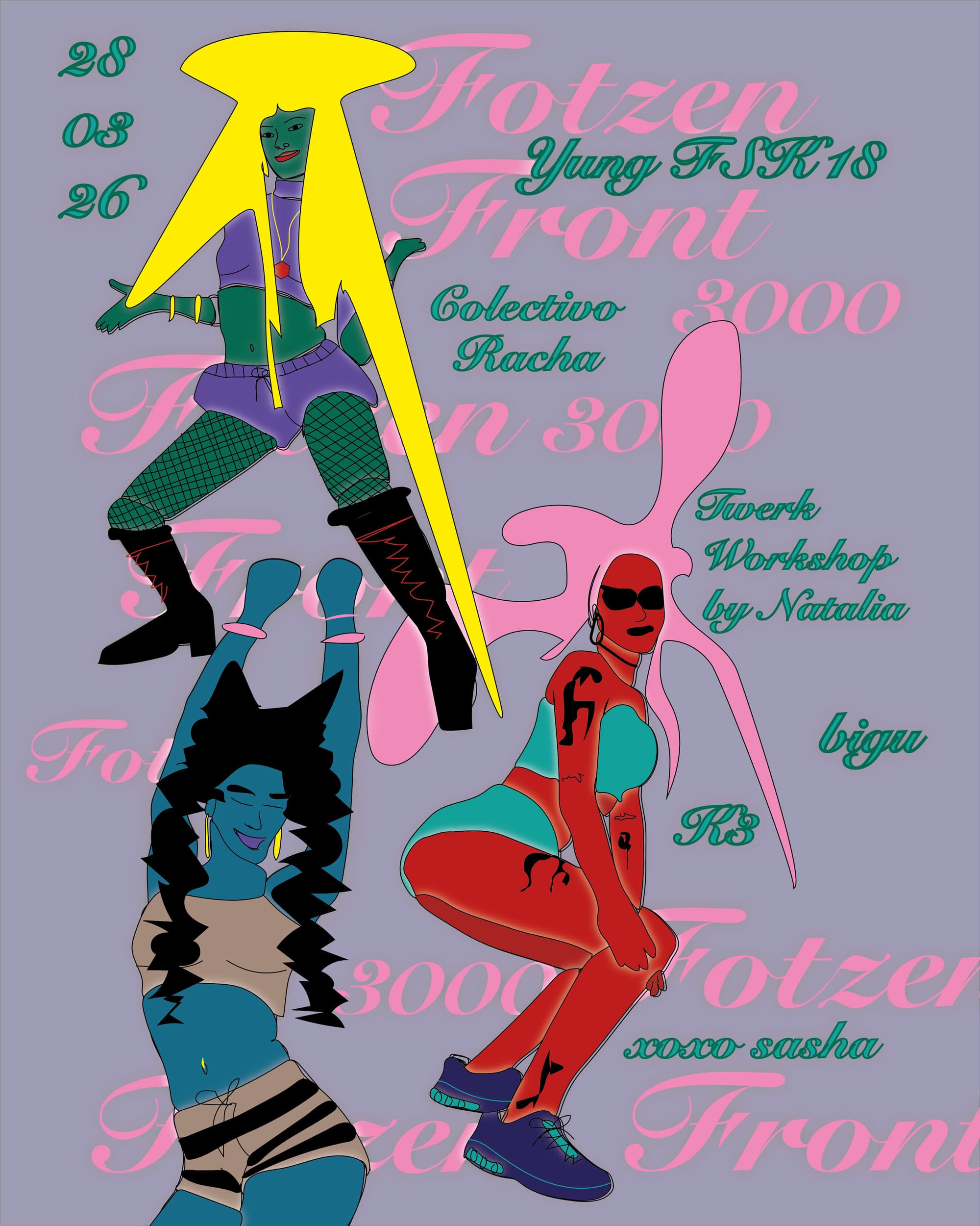 FOTZENFRONT 3000 Card Bild