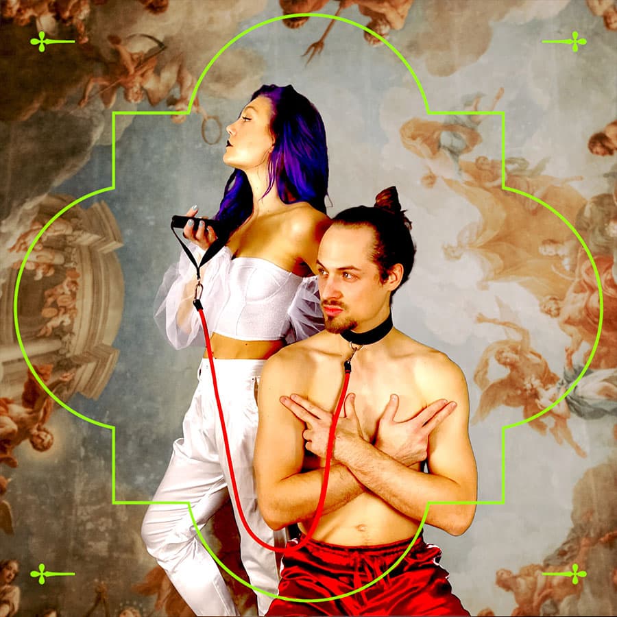 Fliegende Haie Card Bild