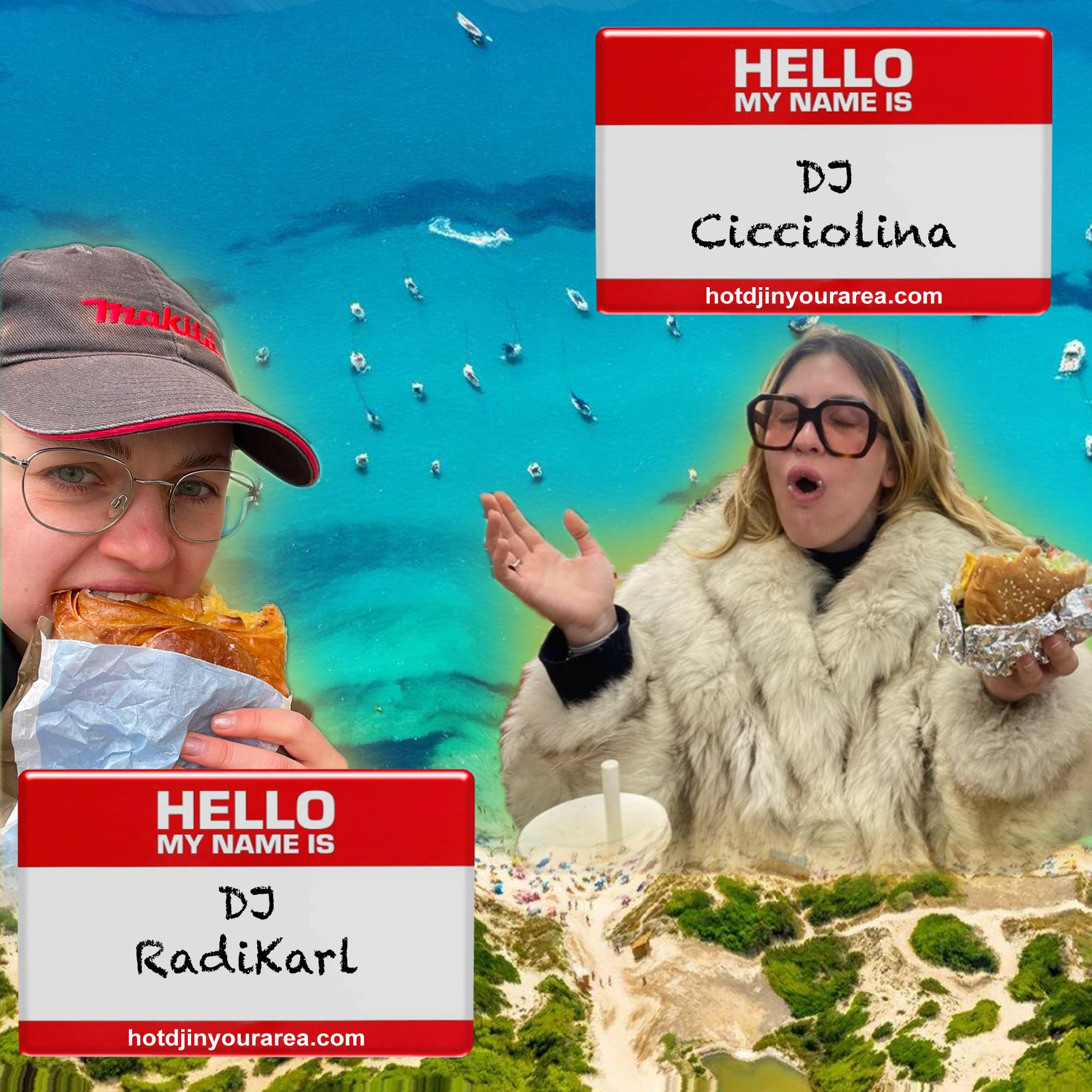 DJ Cicciolina b2b DJ RadiKarl Card Bild